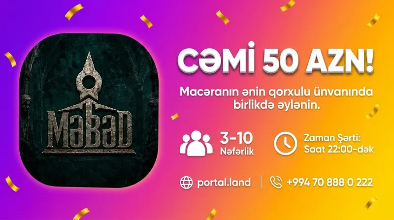 Məbəddə xüsusi fürsət!, Escape Room Game